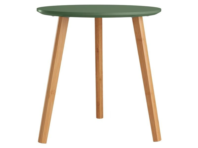 Schou Beistelltisch 40 x 40 cm, Braun/Grün