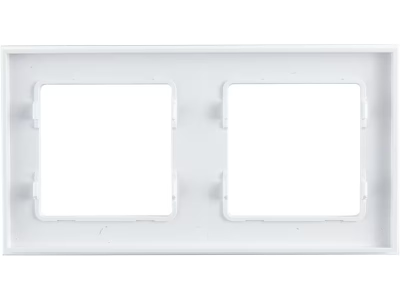 Shelly Wall Frame 2 für Shelly Wall Switch weiss