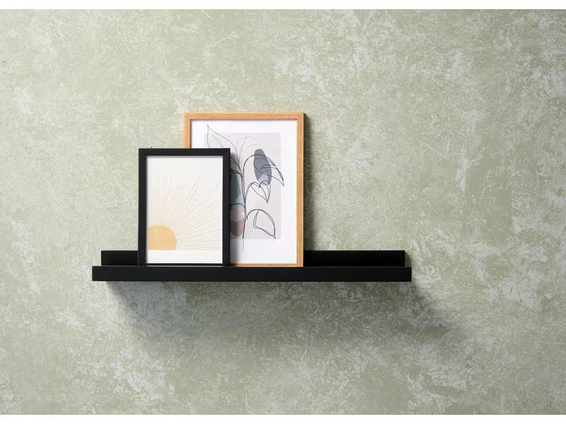 Schou Wandregal Galerie 50 x 10 x 4.5 cm, Schwarz