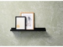 Schou Wandregal Galerie 50 x 10 x 4.5 cm, Schwarz