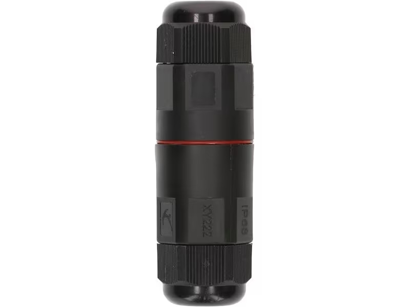 Max Hauri Verbindungsmuffe IP68, 6.5 - 11 mm, Schwarz