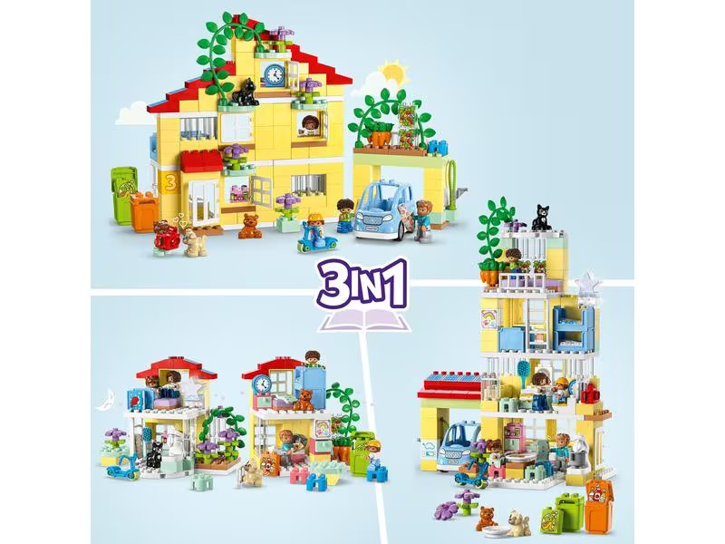 LEGO® DUPLO® 3-in-1-Familienhaus 10994