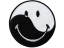 Mono-Quick Aufbügelbild Smiley Ying Yang 1 Stück