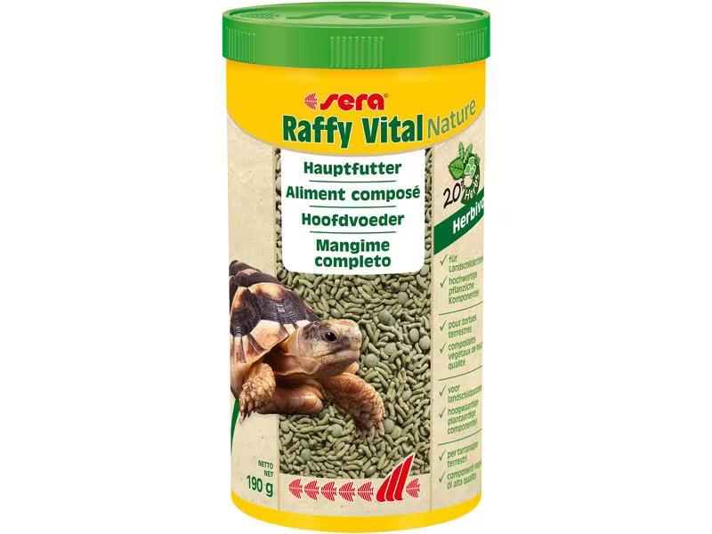 sera Hauptfutter Raffy Vital Nature, 190 g