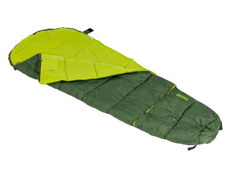 KOOR Kinderschlafsack Muuma Grün 65 x 130 cm