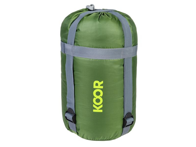 KOOR Kinderschlafsack Muuma Grün 65 x 130 cm