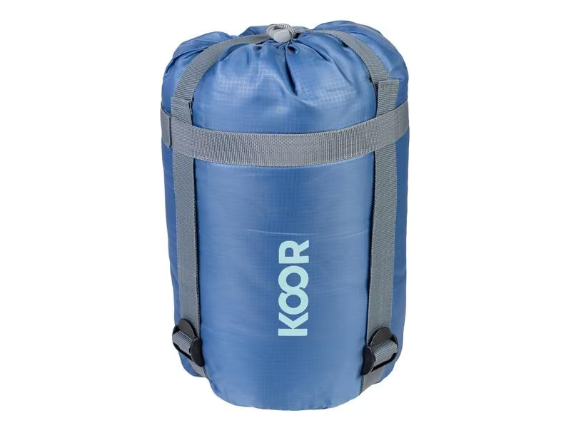 KOOR Kinderschlafsack Muuma Blau 65 x 130 cm