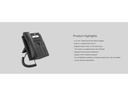 Fanvil Tischtelefon X301W Schwarz