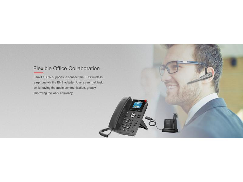 Fanvil Tischtelefon X303P Schwarz