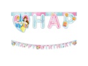 Amscan Girlande Princess 2 m, Papier