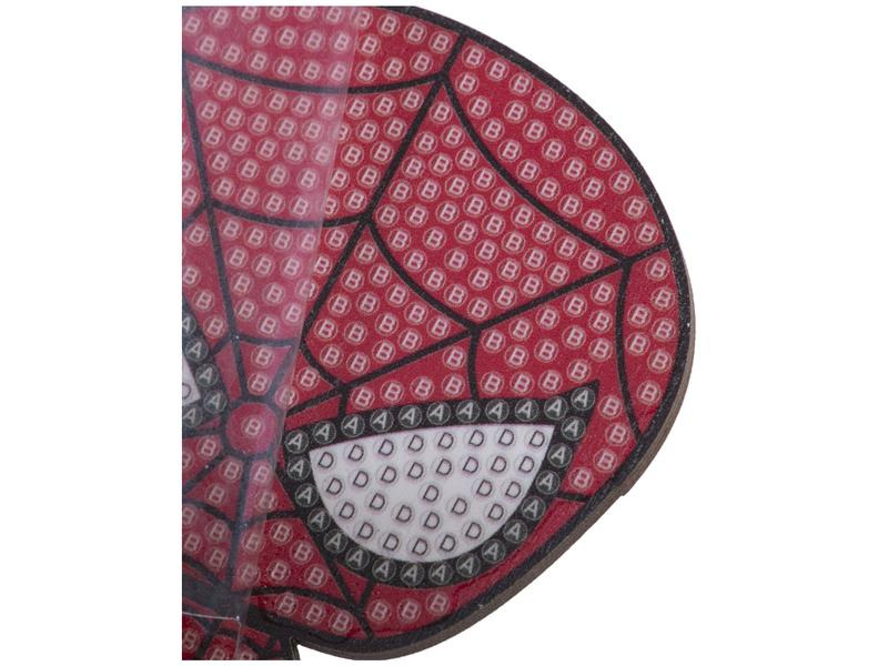 CRAFT Buddy Bastelset Crystal Art Buddies Spiderman Figur