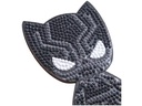 CRAFT Buddy Bastelset Crystal Art Buddies Black Panther Figur