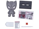 CRAFT Buddy Bastelset Crystal Art Buddies Black Panther Figur