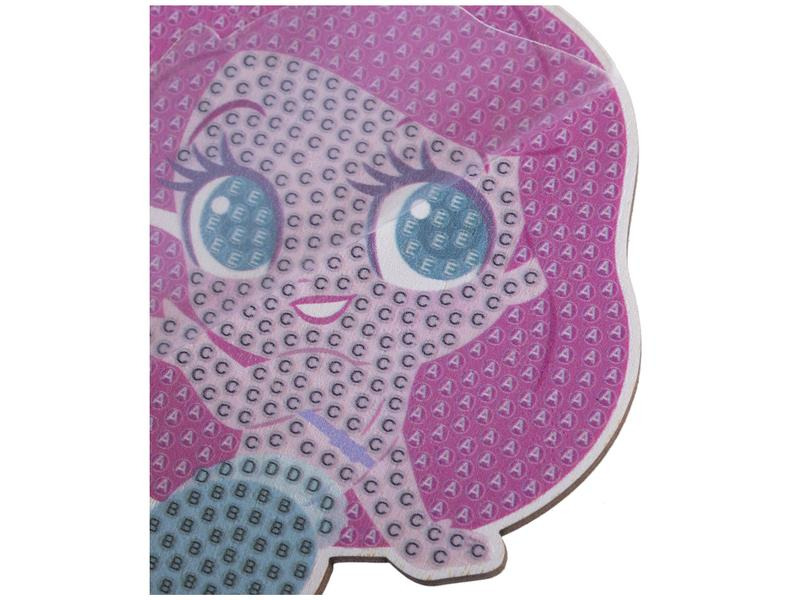 CRAFT Buddy Bastelset Crystal Art Buddies Arielle Figur