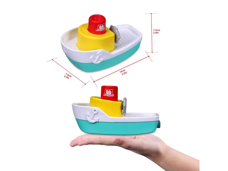 BB Junior Badespielzeug Splash n Play Boot Fontäne