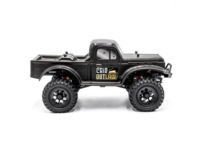 Funtek Scale Crawler CR12 Outlaw Schwarz, RTR, 1:12