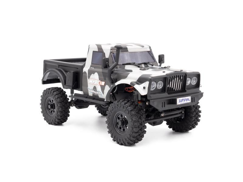 Hobbytech Scale Crawler CRX18 Pick-up 4WD Weiss, RTR, 1:18