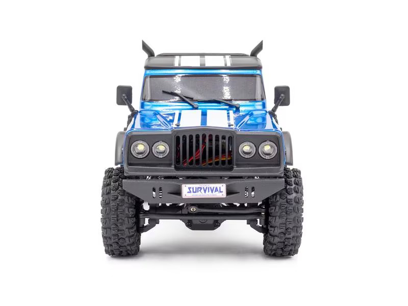 Hobbytech Scale Crawler CRX18 Flat Cage 6x6 Blau, RTR, 1:18