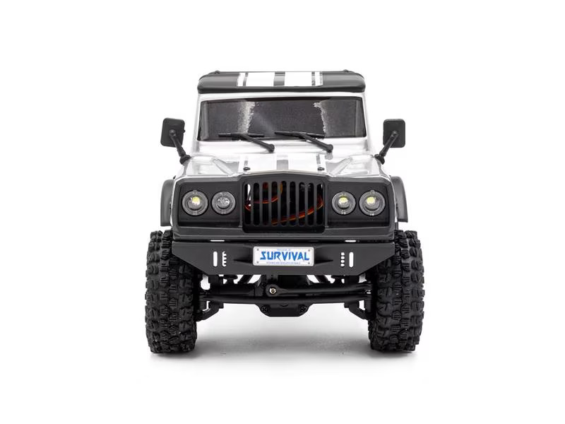 Hobbytech Scale Crawler CRX18 Flat Cage 4WD Silber, RTR, 1:18