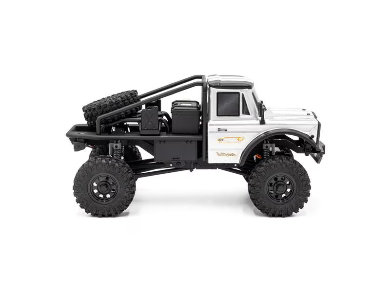Hobbytech Scale Crawler CRX18 Flat Cage 4WD Silber, RTR, 1:18