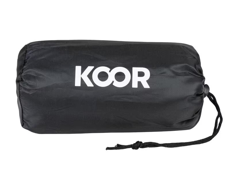 KOOR Schlafsackeinlage Bozoolo Grau Baumwolle 80 x 220 cm