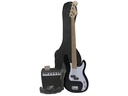 MAX E-Bass GigKit Schwarz/Weiss