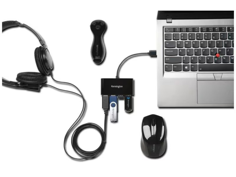 Kensington USB-Hub 4-Port USB 2.0