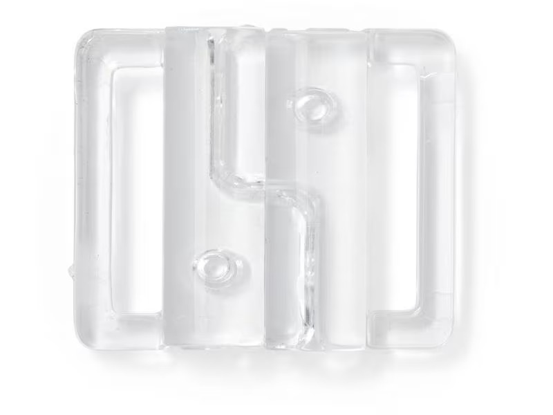 Prym Bikini/Gürtelverschluss Transarent, 20 mm