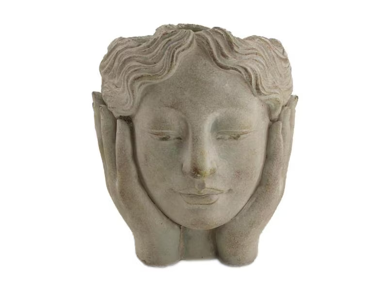 CHALET Blumentopf 20.5 cm, Grau