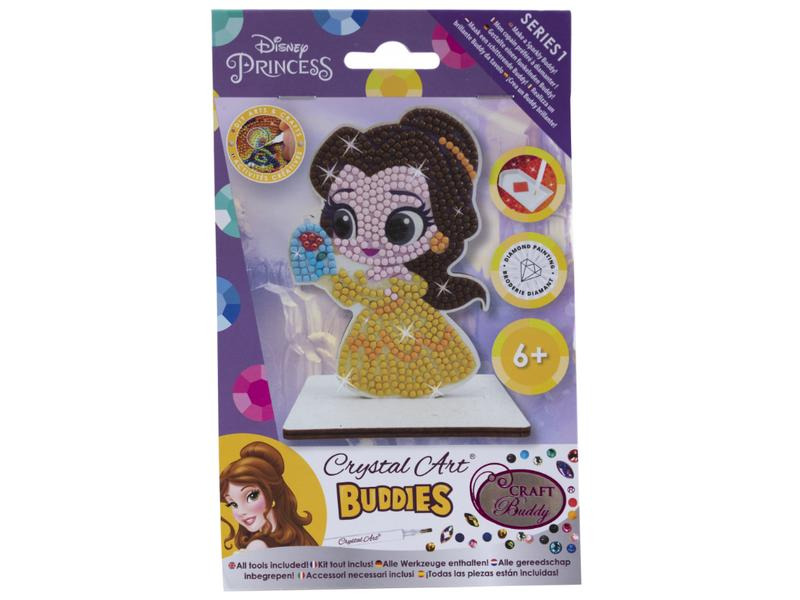 CRAFT Buddy Bastelset Crystal Art Buddies Belle Figur