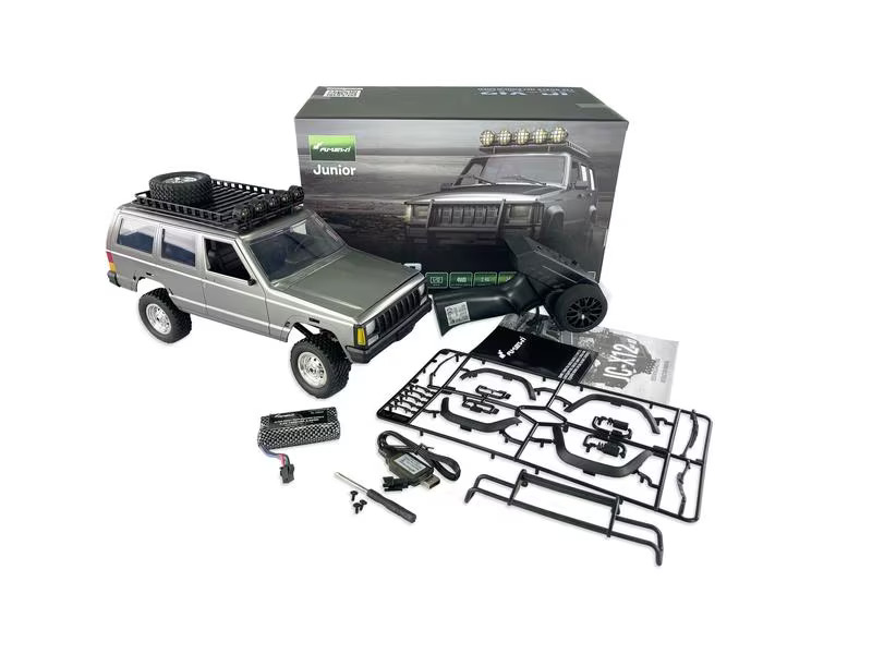 Amewi Scale Crawler JC-X12 4WD Silber, RTR, 1:12