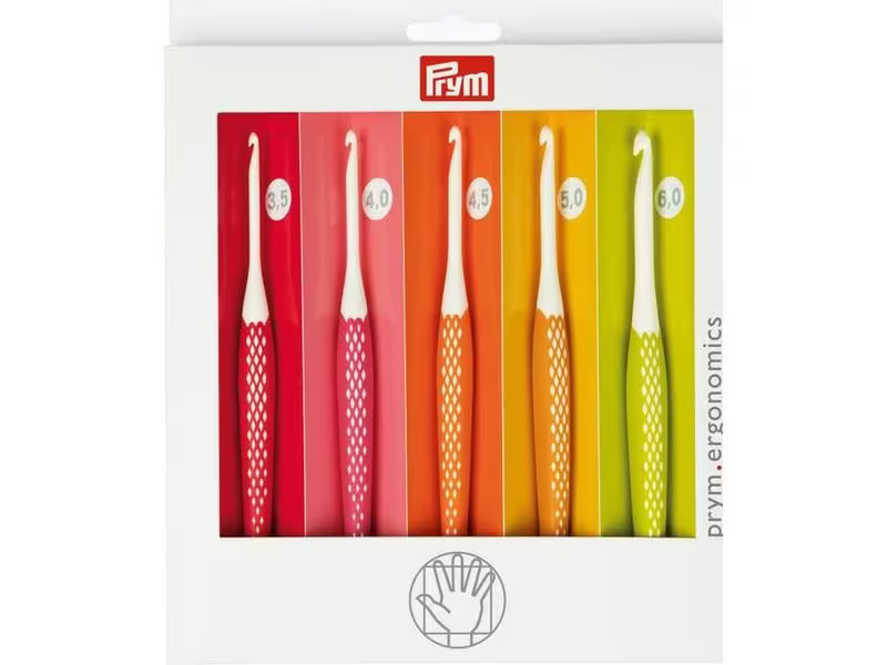 Prym Häkelnadel Ergonomics Set 16 cm