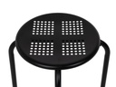 COCON Hocker Metall, Schwarz