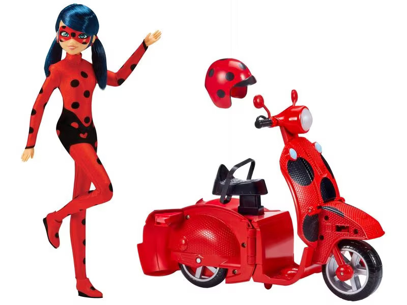 BANDAI Puppe Miraculous – Switch ‘N Go Scooter
