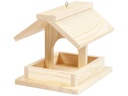Creativ Company Holzartikel Vogelfutterhaus Set 14.5 x 11.5 x 12.5 cm