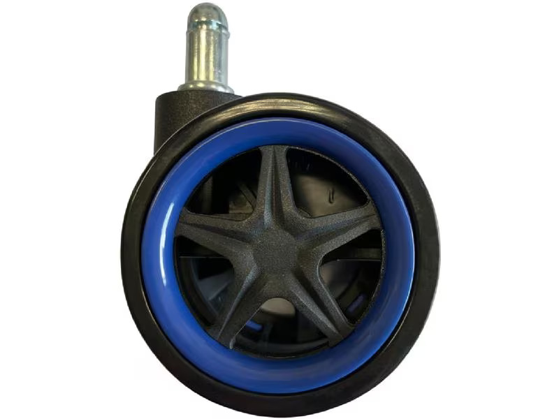 LC-Power Rollen LC-CASTERS-DRIFT 5er Set Blau