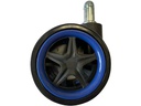 LC-Power Rollen LC-CASTERS-DRIFT 5er Set Blau