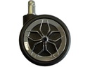 LC-Power Rollen LC-CASTERS-2-DRIFT 5er Set Chrom