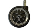LC-Power Rollen LC-CASTERS-2-DRIFT 5er Set Chrom