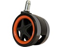 LC-Power Rollen LC-CASTERS-DRIFT 5er Set Orange