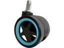 LC-Power Rollen LC-CASTERS-DRIFT 5er Set Hellblau