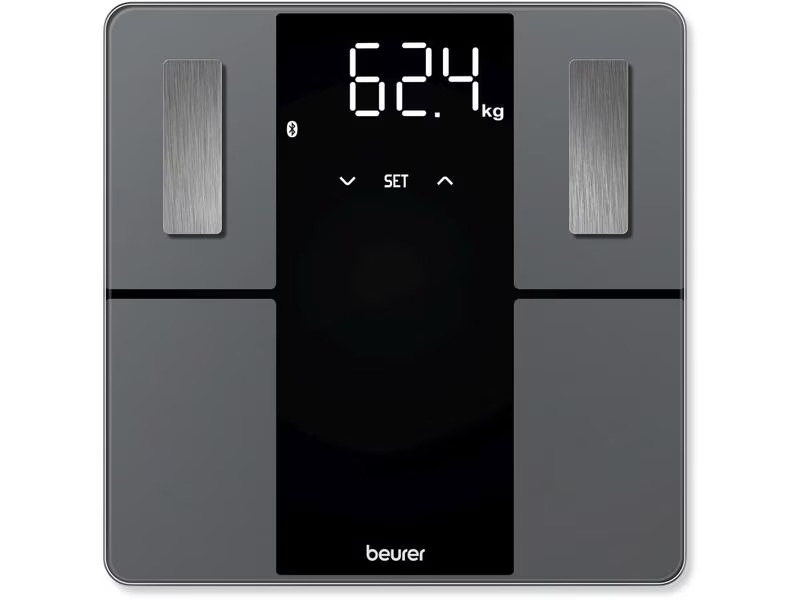 Beurer Körperanalysewaage BF 500 Super Black Edition