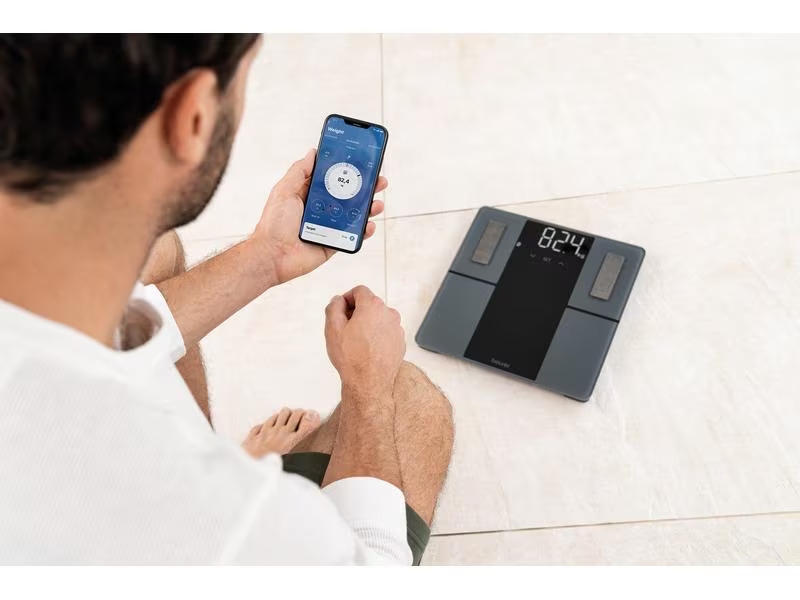 Beurer Körperanalysewaage BF 500 Super Black Edition