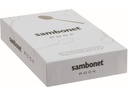Sambonet Espressolöffel Rock 6 Stück, Schwarz glanz