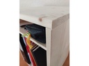 Holz Zollhaus Sitz- und Aufbewahrungshocker Nature