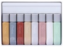pentel Textilfarbe 8-Glitter Farben Set