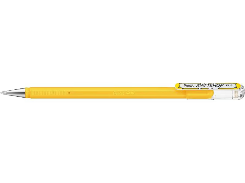 pentel Gelschreiber Mattehop 1.0 mm, Gelb