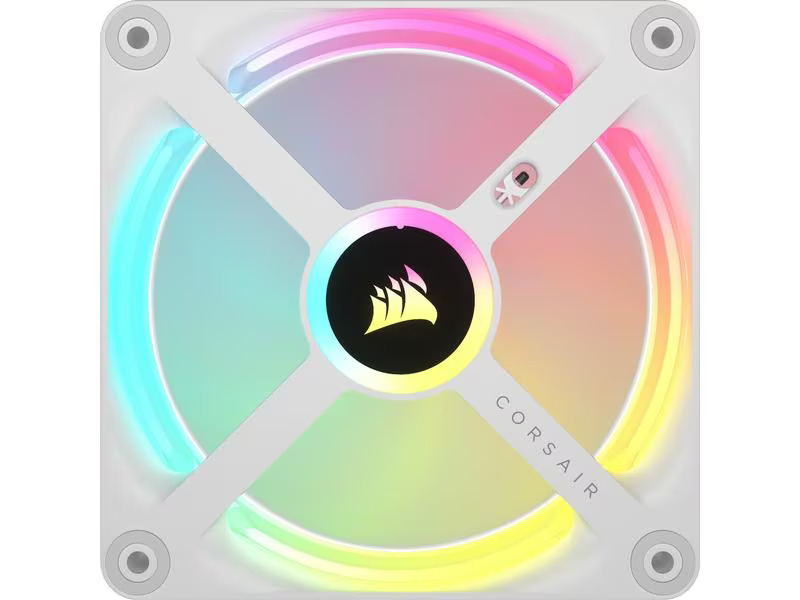 Corsair PC-Lüfter iCUE QX120 RGB Expansion Kit Weiss