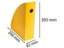 Exacompta Stehsammler Bee Blue Mag-Cube A4 Safran/Gelb