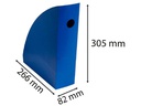 Exacompta Stehsammler Bee Blue Mag-Cube A4 Marineblau